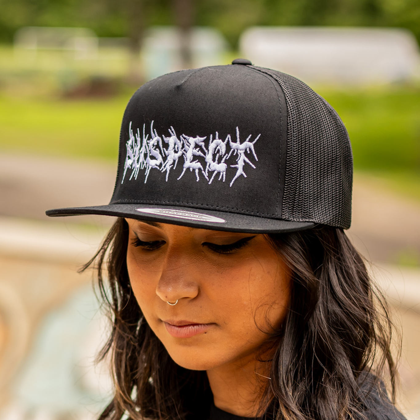 Black Metal Snap Back