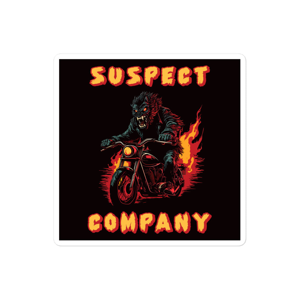 The Wolfman stickers