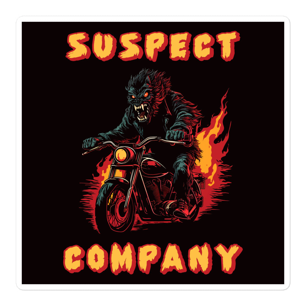 The Wolfman stickers