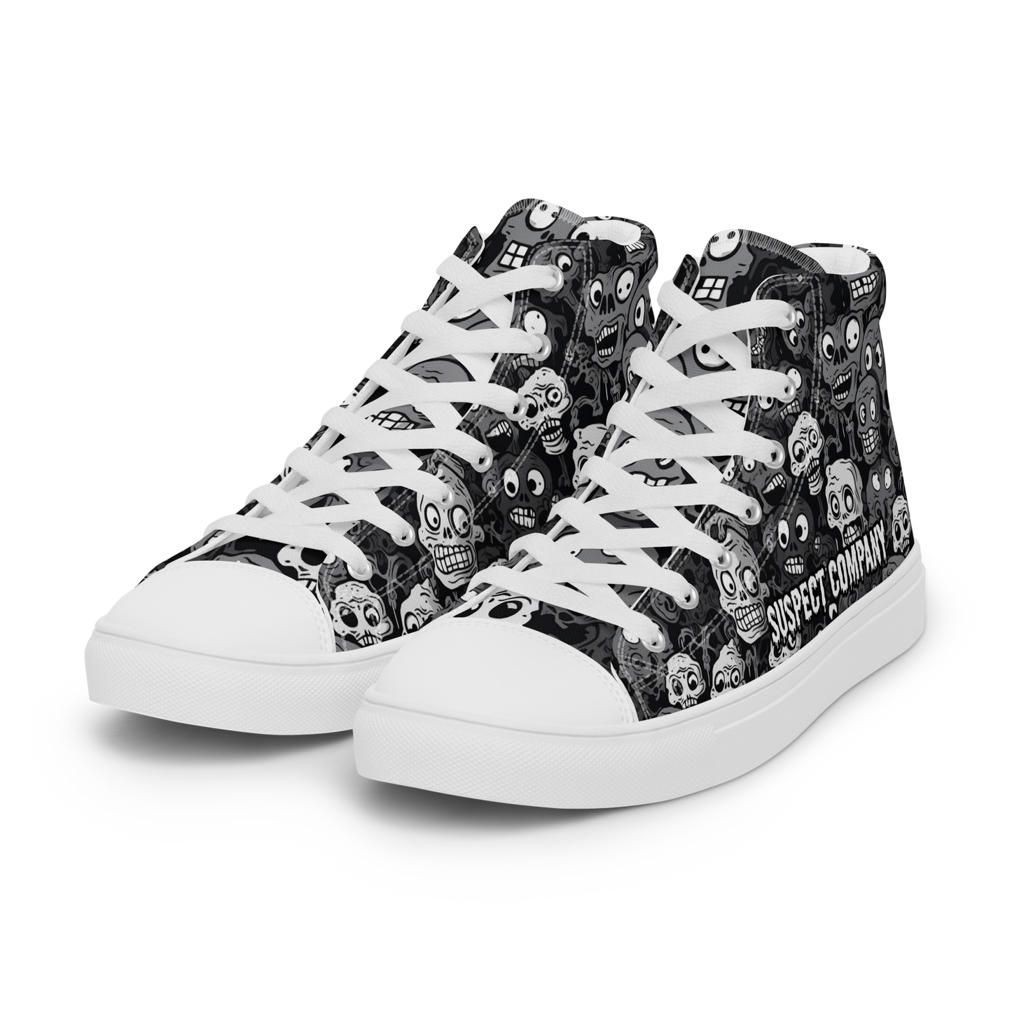 Men’s zombie print high top