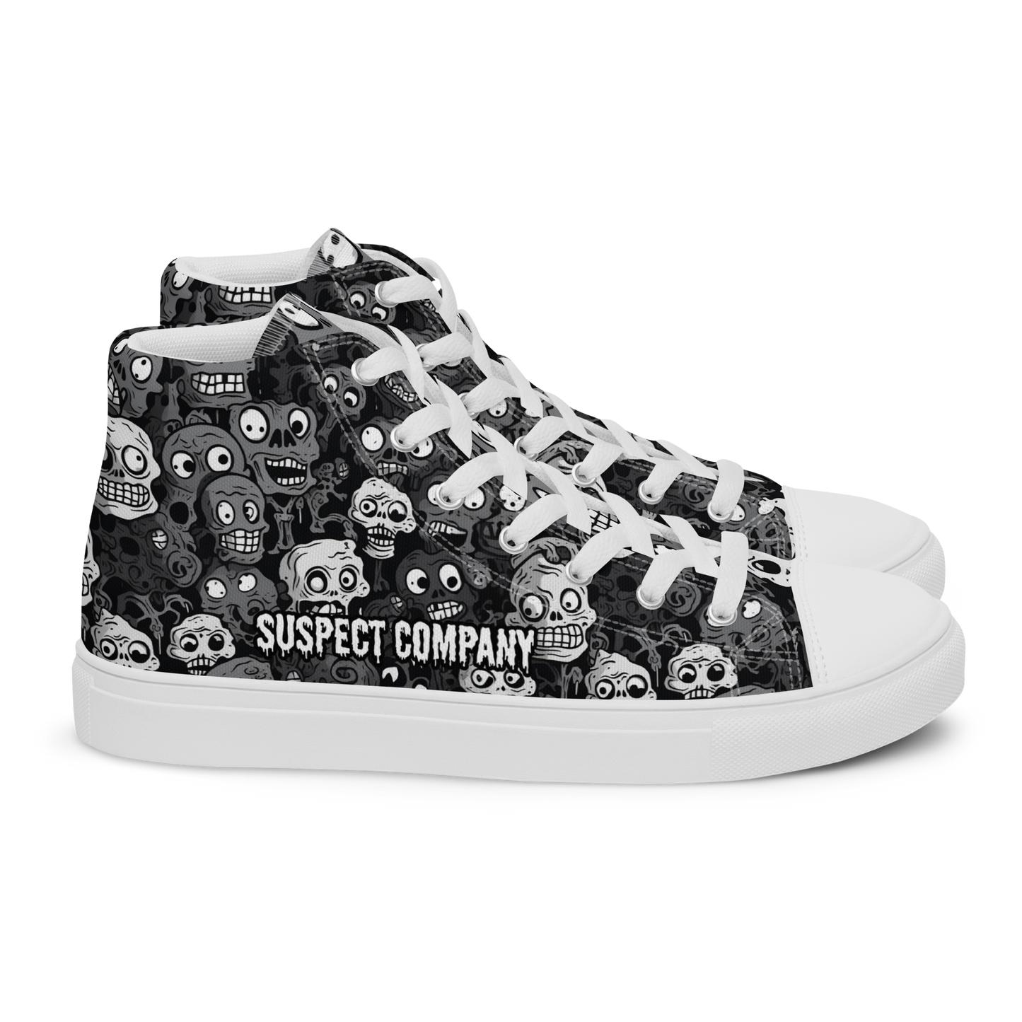 Men’s zombie print high top