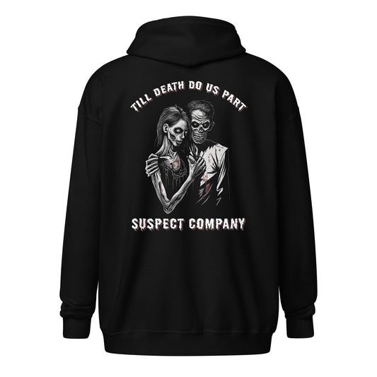 Till Death zip hoodie