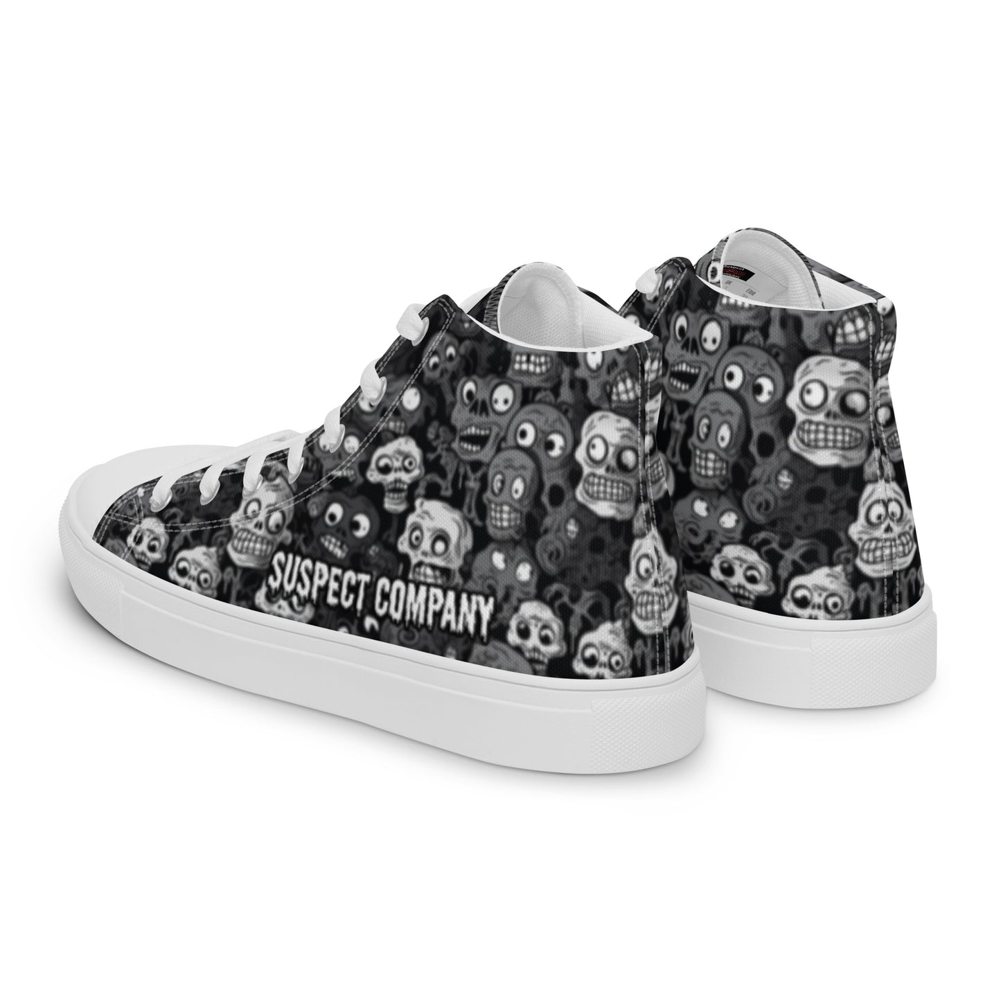 Women’s Zombie print high top