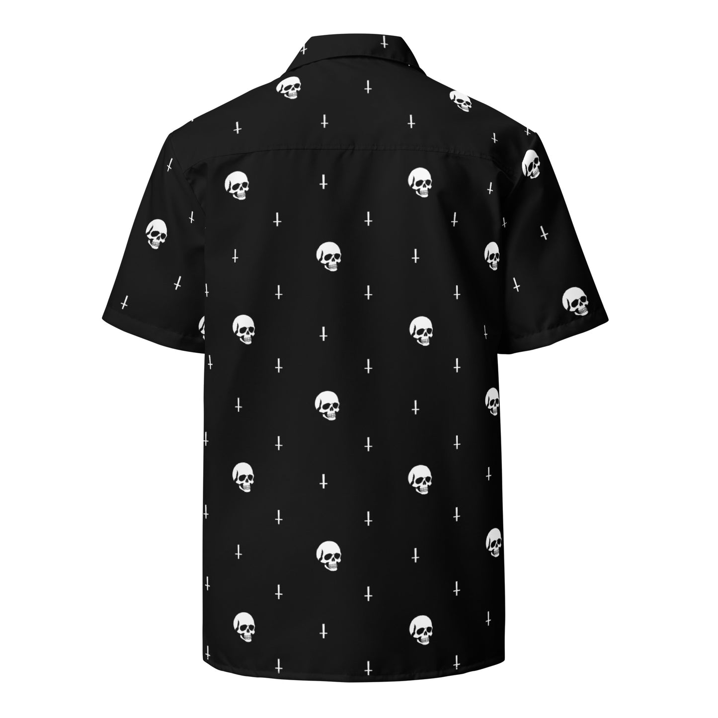 Skull and Cross button-up shirt