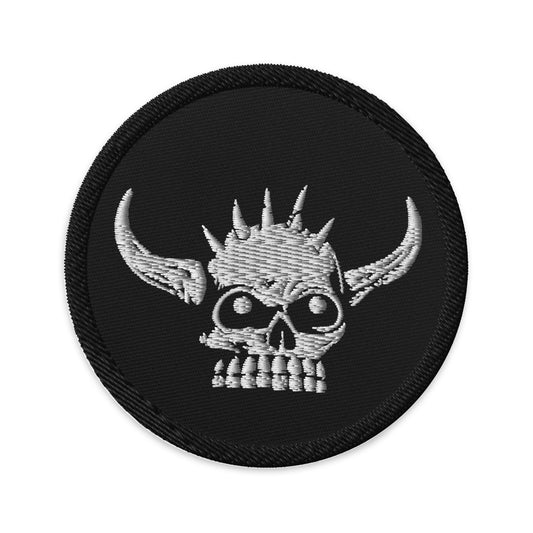 Skull Embroidered patches