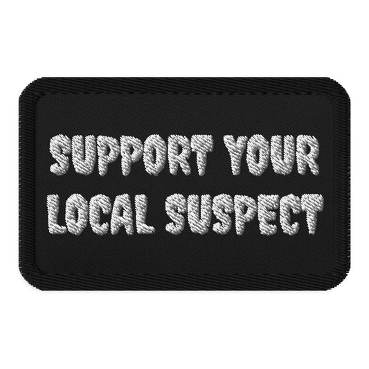 Support Embroidered patches