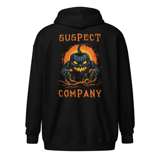 Evil Pumpkin zip hoodie